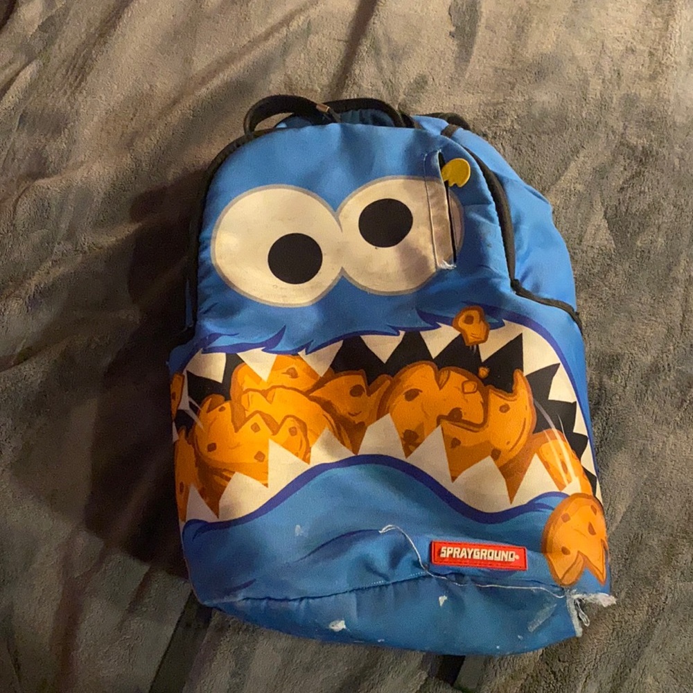 Sprayground Cookie Monster backpack